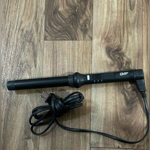 GVP Ionic 1" Professional Clipless Curling Iron Black Salon 50w 264848
